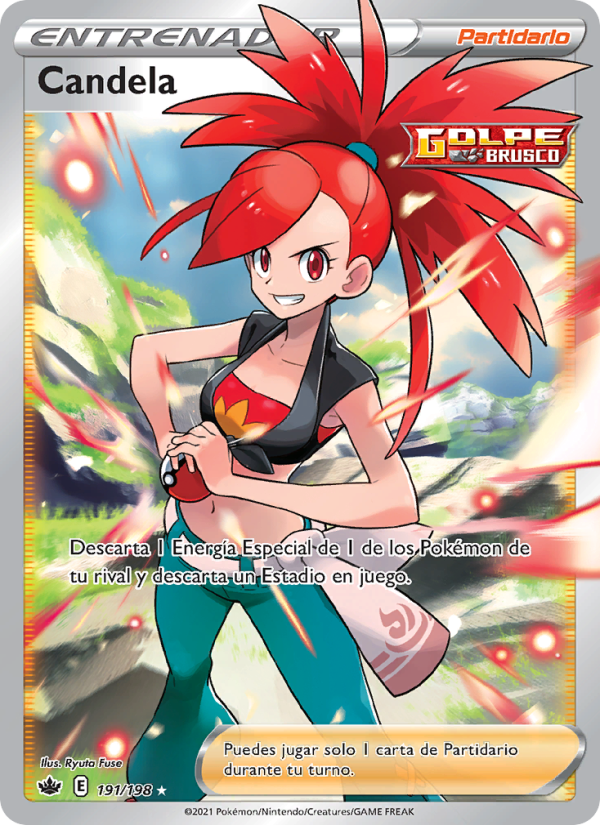 Candela 191 — Reinado Escalofriante (Spanish Pokémon TCG card)