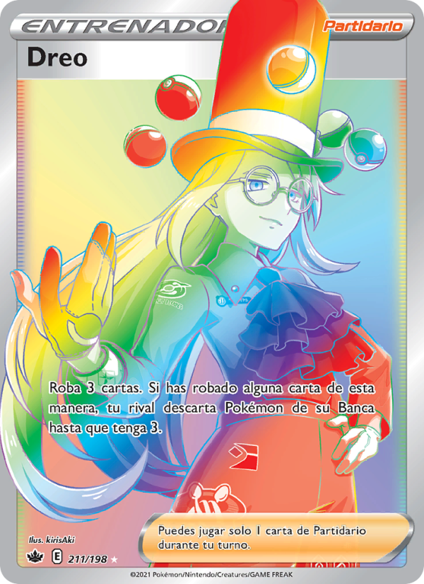 Dreo 211 — Reinado Escalofriante (Spanish Pokémon TCG card)