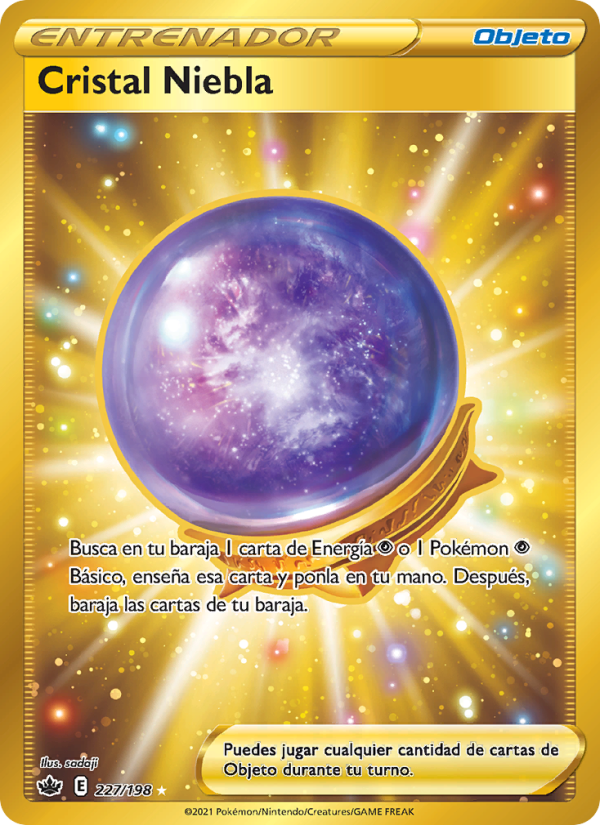 Cristal Niebla 227 — Reinado Escalofriante (Spanish Pokémon TCG card)