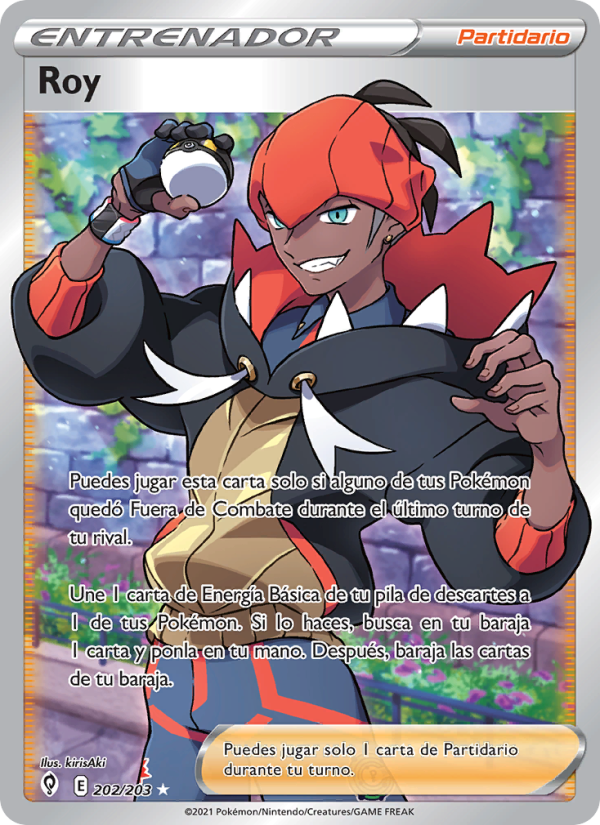 Roy 202 — Cielos Evolutivos (Spanish Pokémon TCG card)