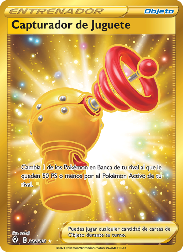 Capturador de Juguete 233 — Cielos Evolutivos (Spanish Pokémon TCG card)