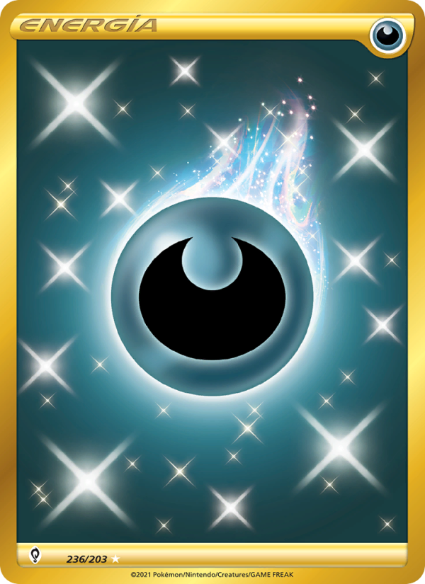 Energía Oscura 236 — Cielos Evolutivos (Spanish Pokémon TCG card)