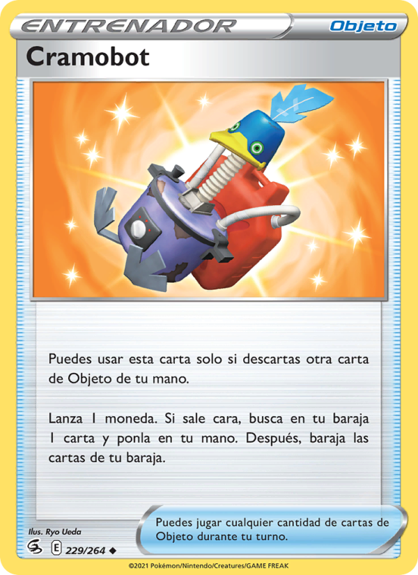Cramobot 229 — Golpe Fusión (Spanish Pokémon TCG card)