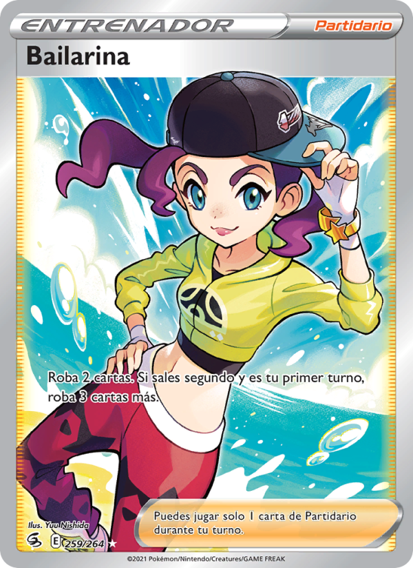Bailarina 259 — Golpe Fusión (Spanish Pokémon TCG card)