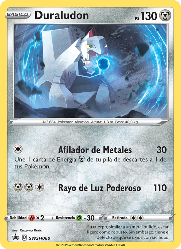 Duraludon SWSH060 — Cartas de promoción ESES (Spanish Pokémon TCG card)