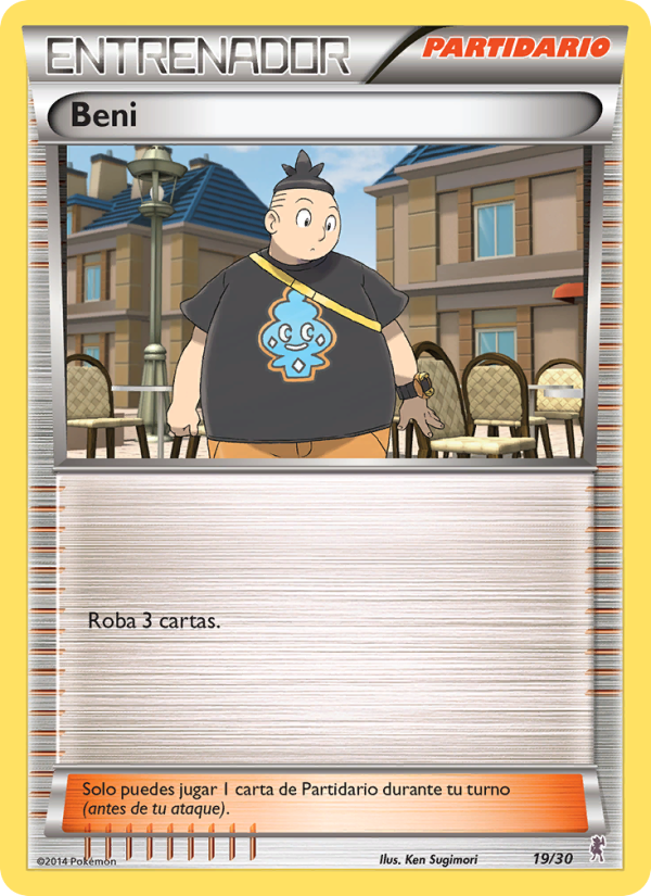 Beni 19 — Kit de Entrenador XY (Bisharp) (Spanish Pokémon TCG card)