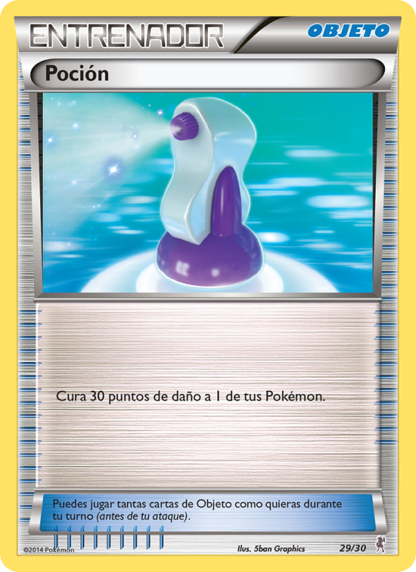 Poción 29 — Kit de Entrenador XY (Bisharp) (Spanish Pokémon TCG card)