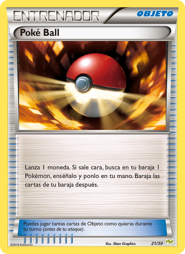 Poké Ball 21 — Kit de Entrenador XY (Noivern) (Spanish Pokémon TCG card)