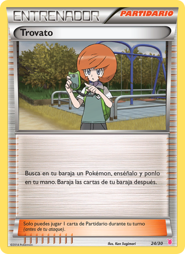 Trovato 24 — Kit de Entrenador XY (Wigglytuff) (Spanish Pokémon TCG card)