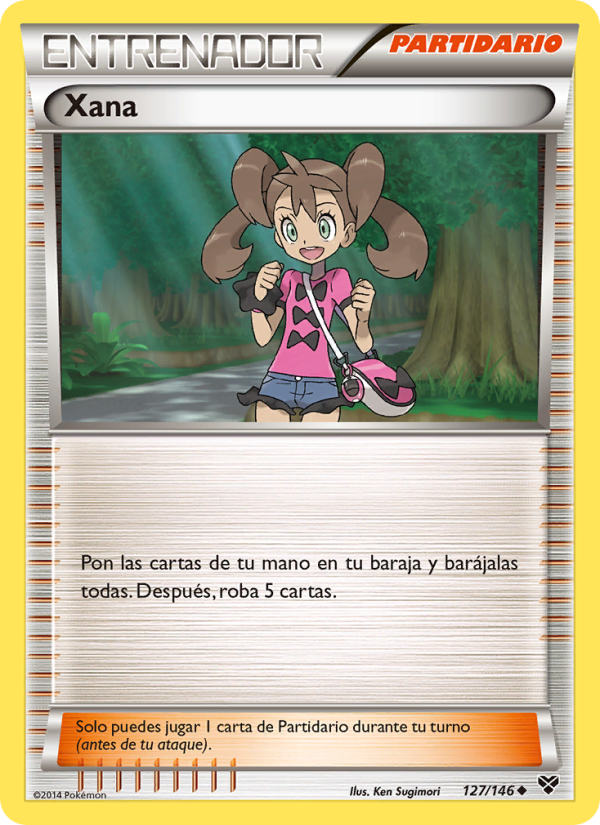Xana 127 — XY (Spanish Pokémon TCG card)