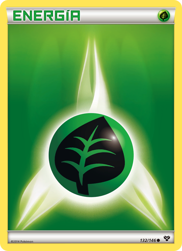 Energía Planta 132 — XY (Spanish Pokémon TCG card)