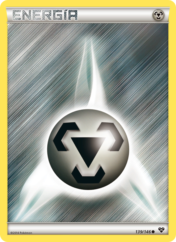 Energía Metálica 139 — XY (Spanish Pokémon TCG card)