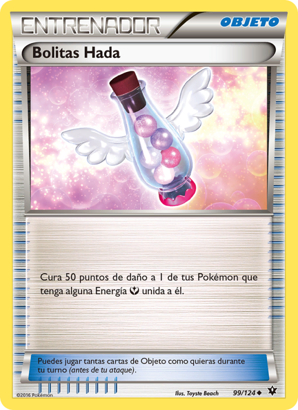 Bolitas Hada 99 — Destinos Enfrentados (Spanish Pokémon TCG card)