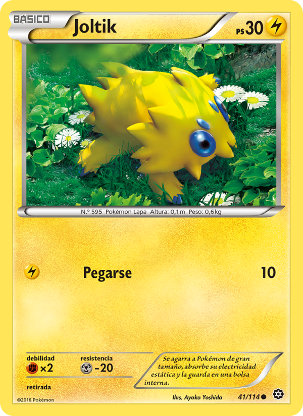 Joltik 41 — Asedio de Vapor (Spanish Pokémon TCG card)