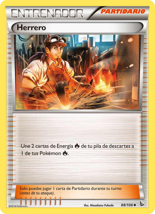 Herrero 88 — Destellos de Fuego (Spanish Pokémon TCG card)