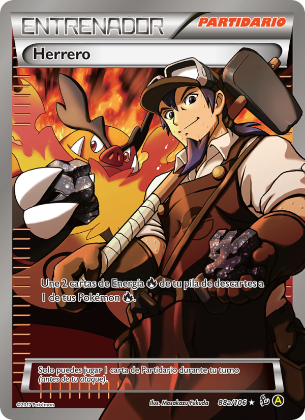 Herrero 88a — Destellos de Fuego (Spanish Pokémon TCG card)