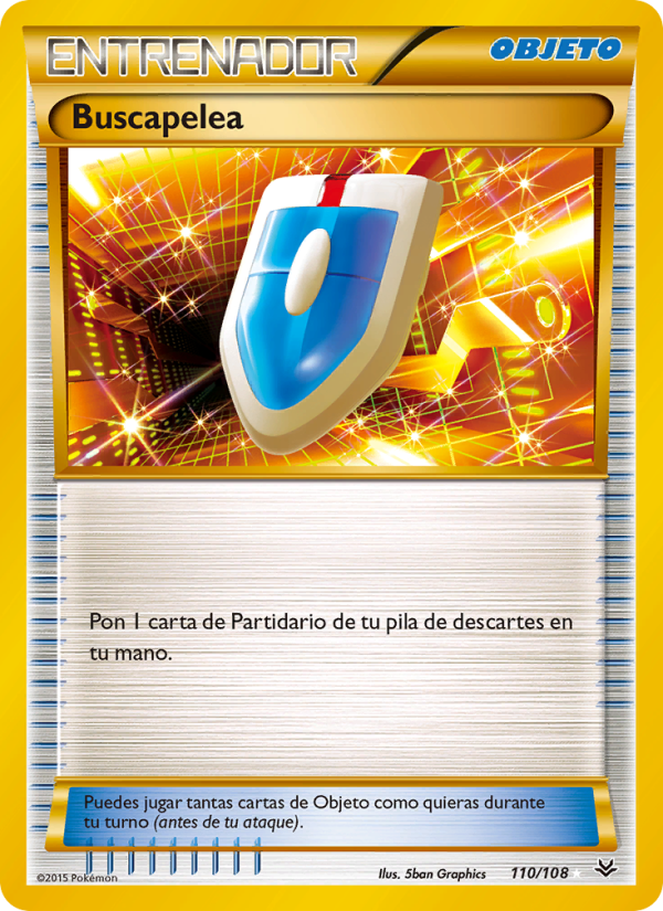 Buscapelea 110 — Cielos Rugientes (Spanish Pokémon TCG card)