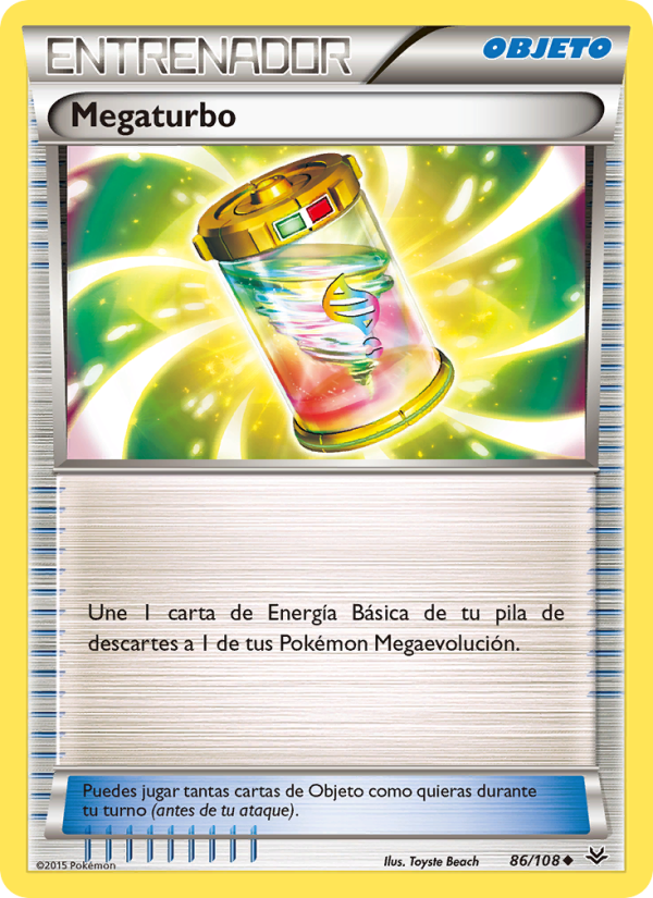 Megaturbo 86 — Cielos Rugientes (Spanish Pokémon TCG card)