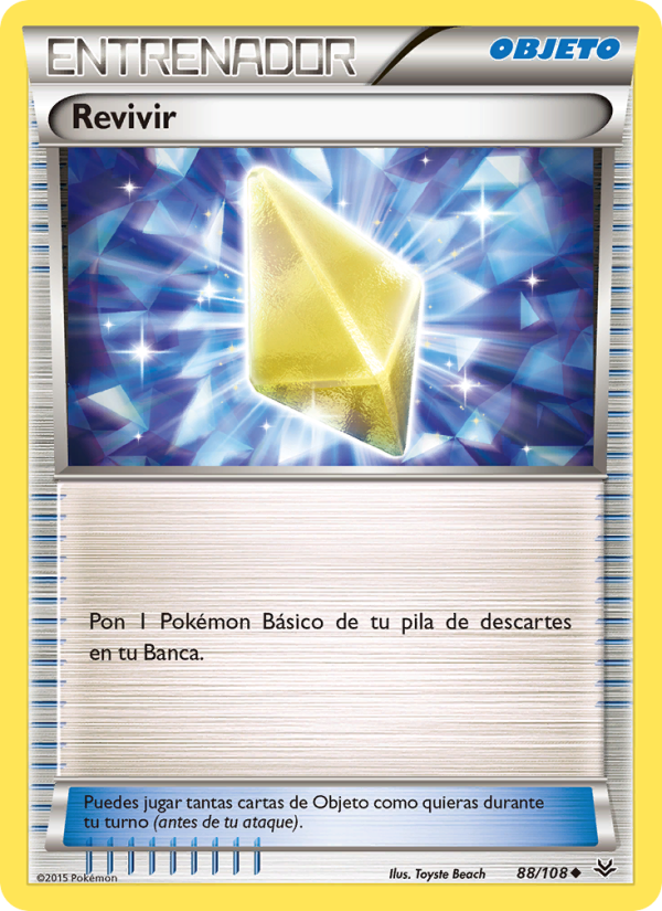 Revivir 88 — Cielos Rugientes (Spanish Pokémon TCG card)
