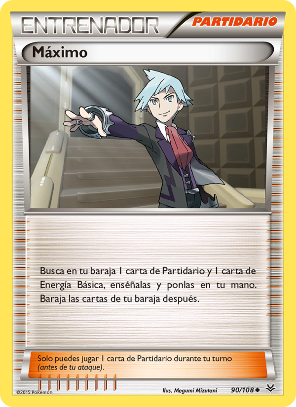 Máximo 90 — Cielos Rugientes (Spanish Pokémon TCG card)