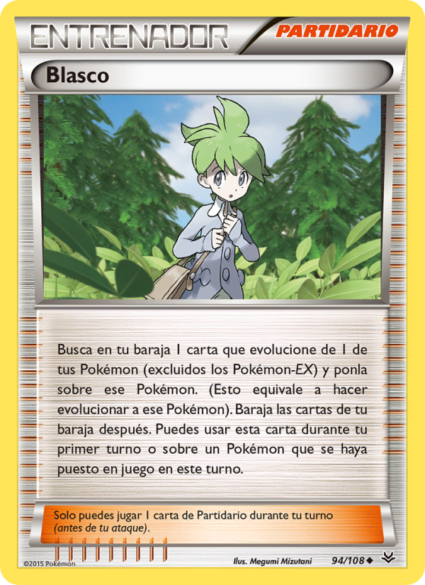 Blasco 94 — Cielos Rugientes (Spanish Pokémon TCG card)