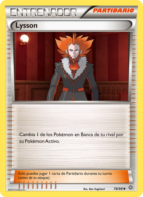 Lysson 78 — Antiguos Orígenes (Spanish Pokémon TCG card)