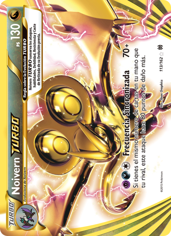 Noivern TURBO 113 — Turbo Impulso (Spanish Pokémon TCG card)