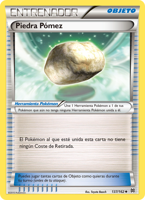 Piedra Pómez 137 — Turbo Impulso (Spanish Pokémon TCG card)