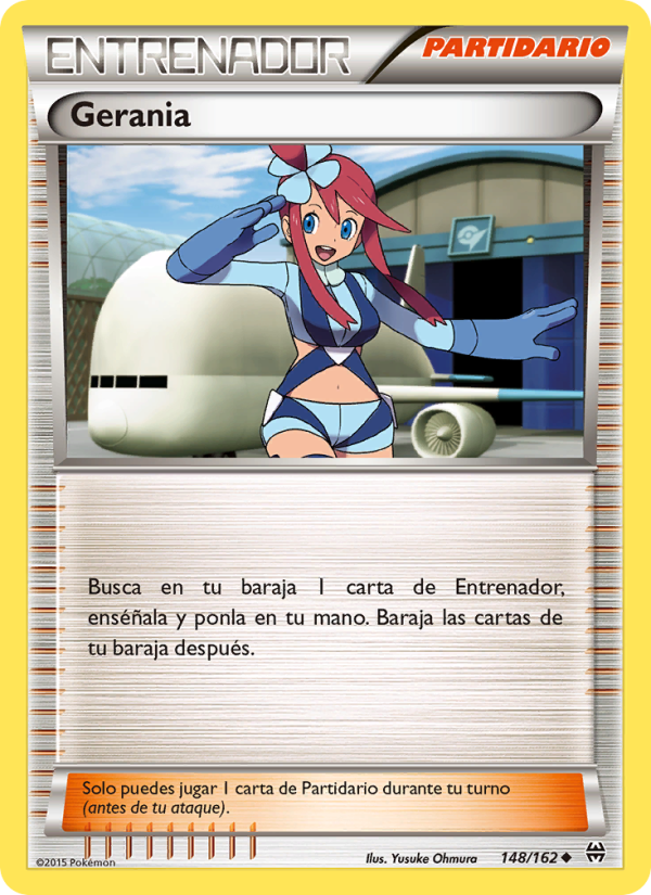 Gerania 148 — Turbo Impulso (Spanish Pokémon TCG card)