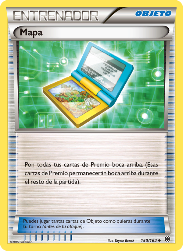 Mapa 150 — Turbo Impulso (Spanish Pokémon TCG card)