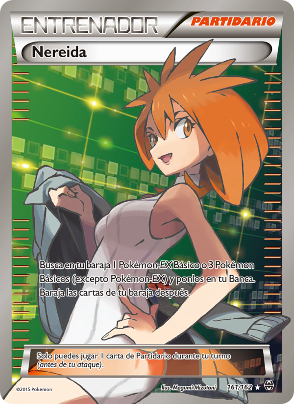 Nereida 161 — Turbo Impulso (Spanish Pokémon TCG card)