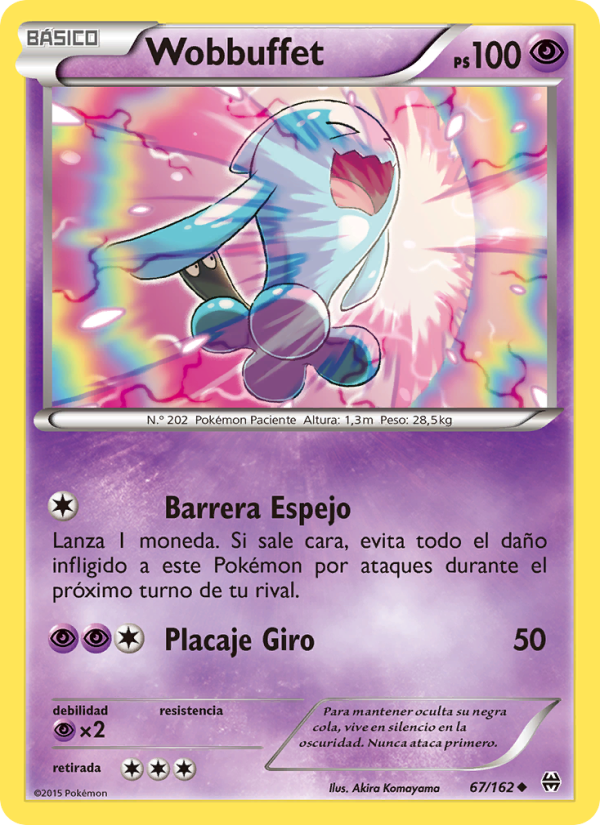 Wobbuffet 67 — Turbo Impulso (Spanish Pokémon TCG card)