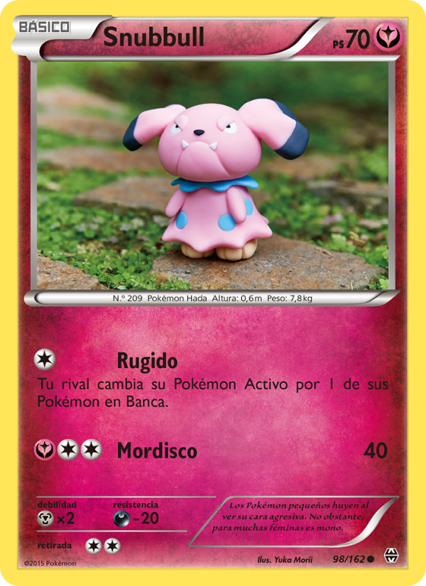 Snubbull 98 — Turbo Impulso (Spanish Pokémon TCG card)