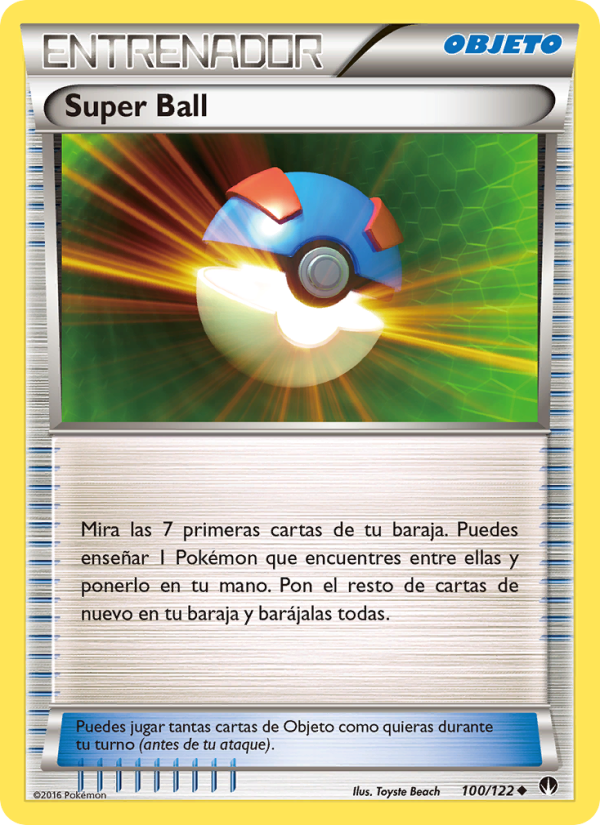 Super Ball 100 — TURBOLímite (Spanish Pokémon TCG card)