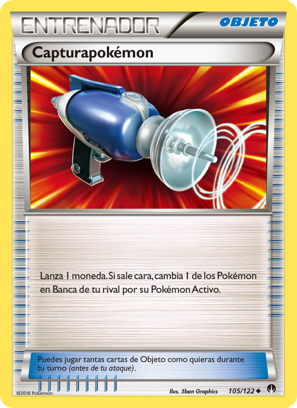 Capturapokémon 105 — TURBOLímite (Spanish Pokémon TCG card)