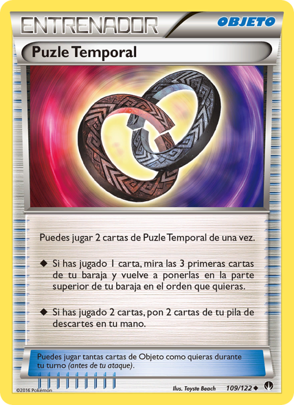 Puzle Temporal 109 — TURBOLímite (Spanish Pokémon TCG card)