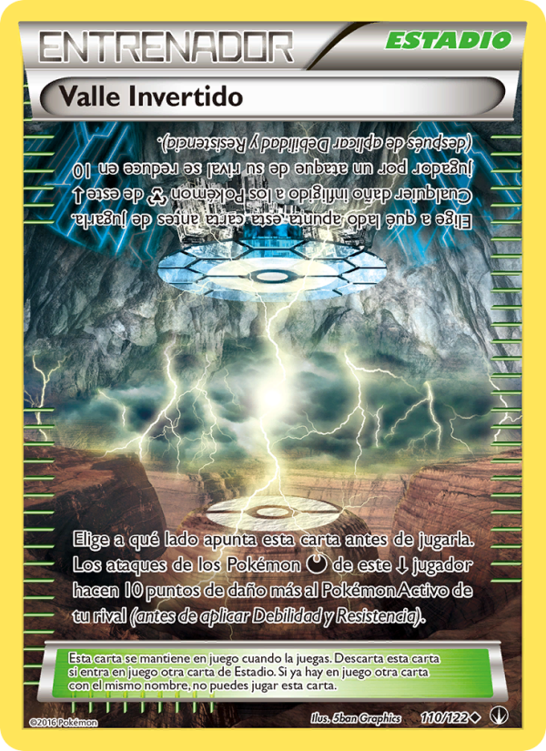 Valle Invertido 110 — TURBOLímite (Spanish Pokémon TCG card)