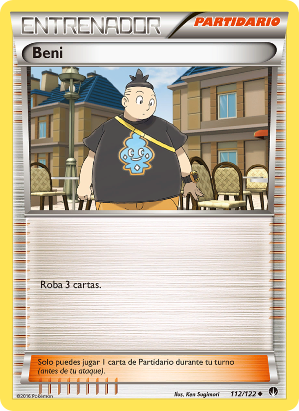 Beni 112 — TURBOLímite (Spanish Pokémon TCG card)