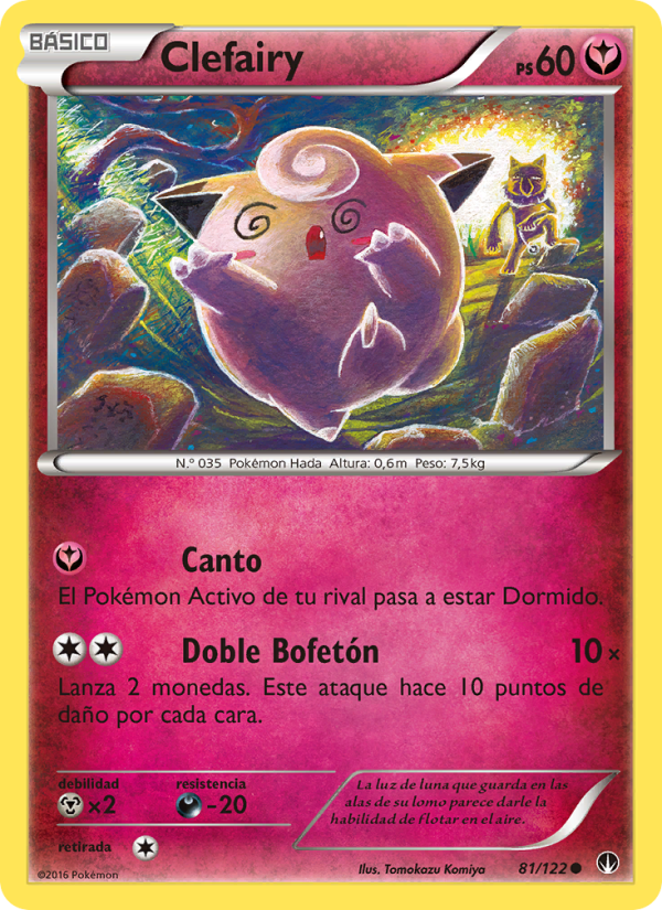 Clefairy 81 — TURBOLímite (Spanish Pokémon TCG card)