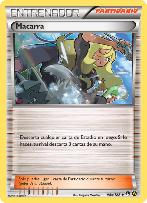 Macarra 98a — TURBOLímite (Spanish Pokémon TCG card)