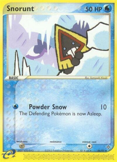 Snorunt 044 — EX Drago (Italian Pokémon TCG card)