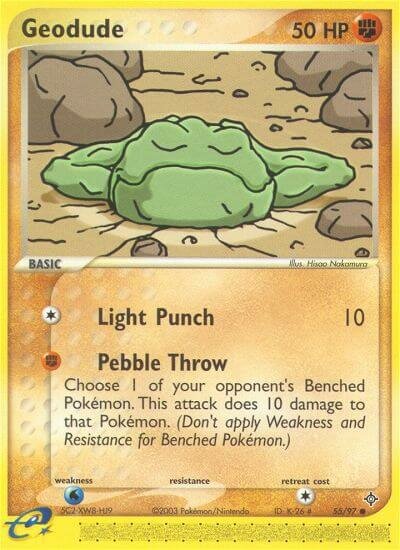 Geodude 055 — EX Drago (Italian Pokémon TCG card)
