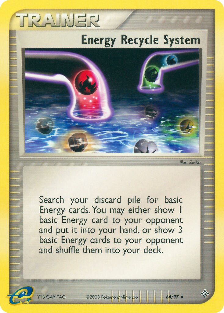 Energy Recycle System 084 — EX Drago (Italian Pokémon TCG card)