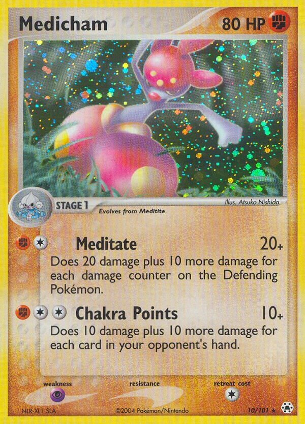 Medicham 010 — EX Leggende Nascoste (Italian Pokémon TCG card)