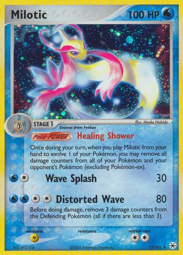 Milotic 012 — EX Leggende Nascoste (Italian Pokémon TCG card)
