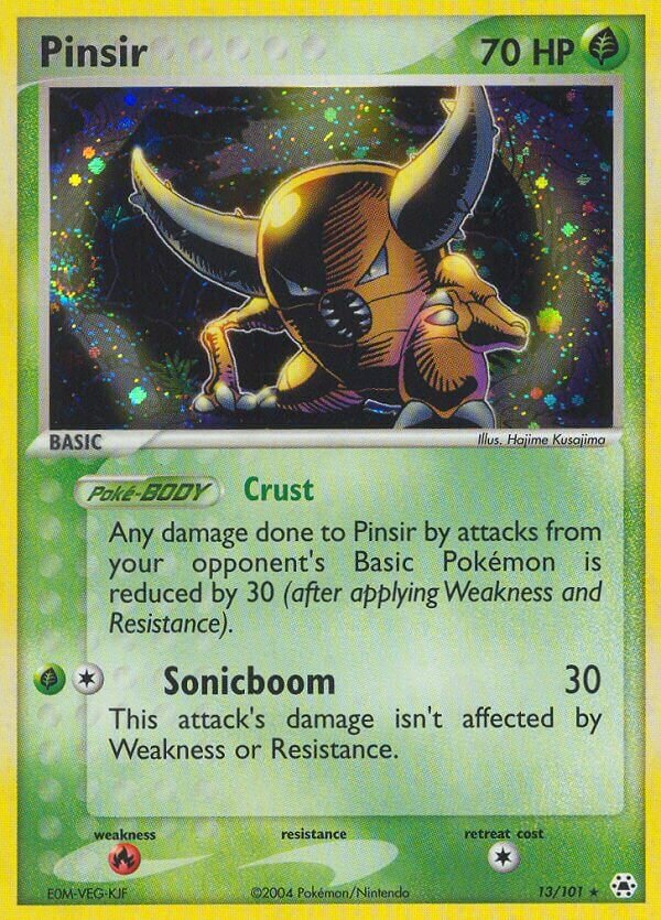 Pinsir 013 — EX Leggende Nascoste (Italian Pokémon TCG card)