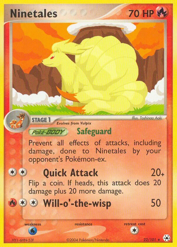 Ninetales 022 — EX Leggende Nascoste (Italian Pokémon TCG card)