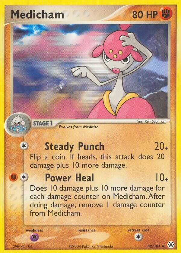 Medicham 042 — EX Leggende Nascoste (Italian Pokémon TCG card)