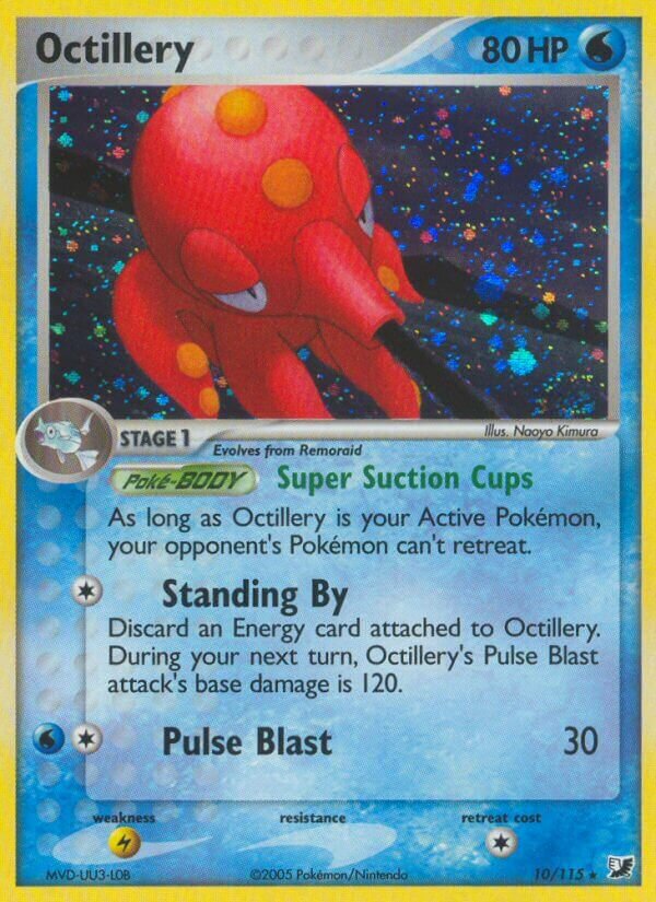 Octillery 010/117 — EX Forze Segrete (Italian Pokémon TCG card)