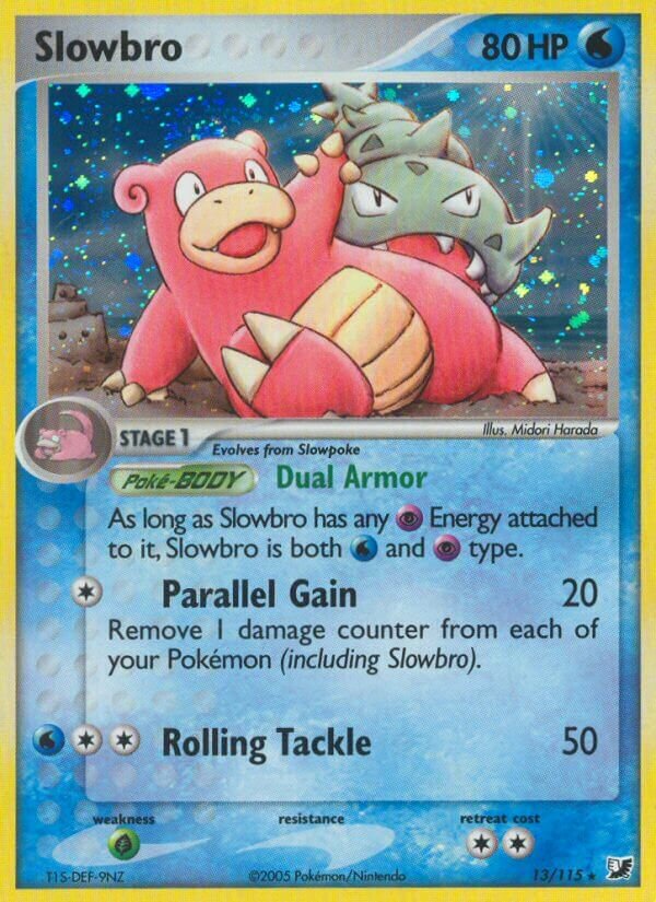 Slowbro 013/117 — EX Forze Segrete (Italian Pokémon TCG card)